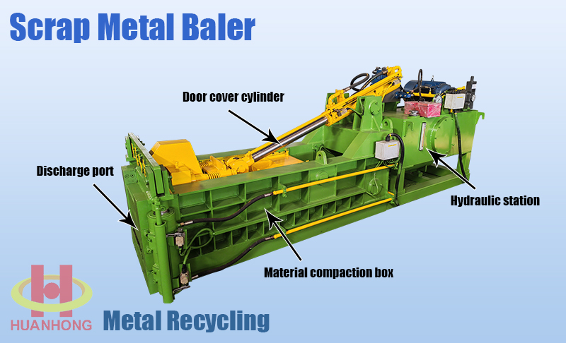 metal baler المكبس المعدني