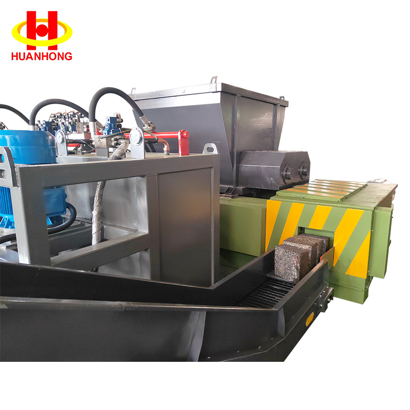 عالية الكثافة خردة النحاس رقائق ضغط المكبس المعدني الهيدروليكي