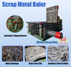 آلة مكبس النفايات المعدنية الهيدروليكية الأوتوماتيكية