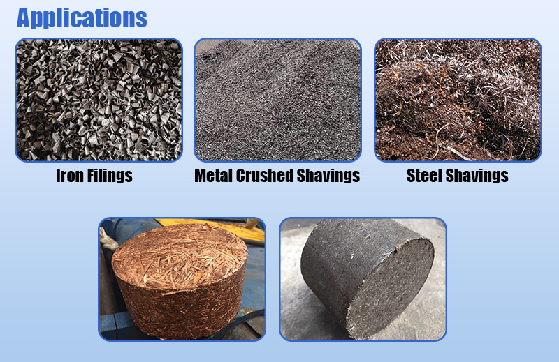 تطبيق آلة الضغط العمودية Y83-500 1