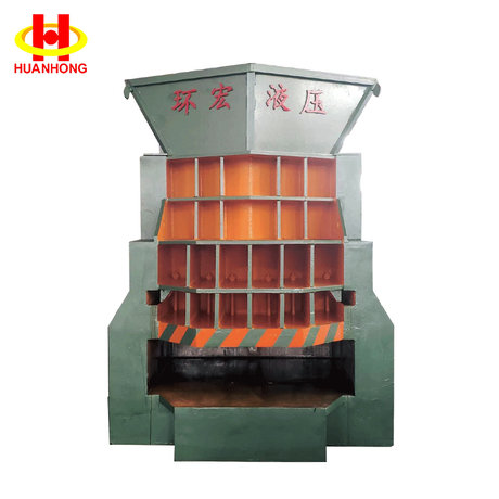 ماكينة قص الحاويات المعدنية الخردة ذات التحكم PLC الهيدروليكي