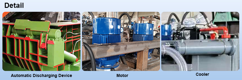 مكبس خردة الألومنيوم الهيدروليكي